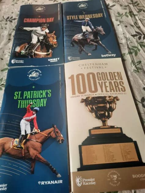 Cheltenham Festival 2024 Racecards .